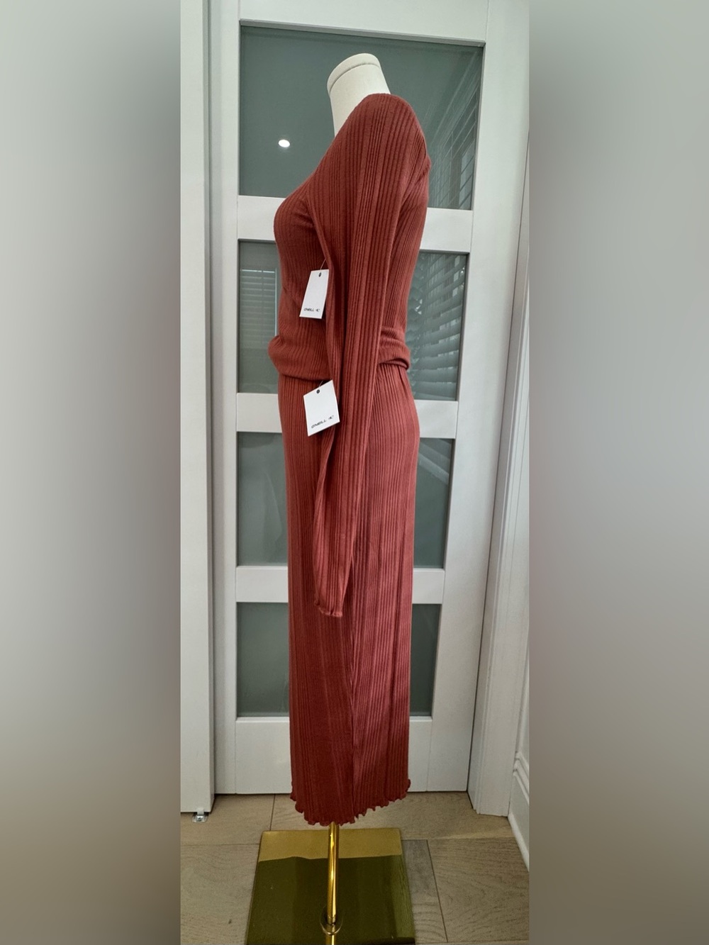 NWT 🔖 O’Neill Ribbed Top + Maxi Skirt Coordinating Outfit Size M - Picture 4 of 11